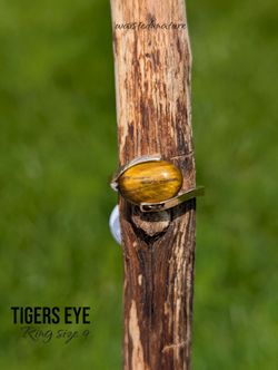 Gorgeous Tiger's Eye Crystal Ring