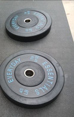 45lb bumper plates