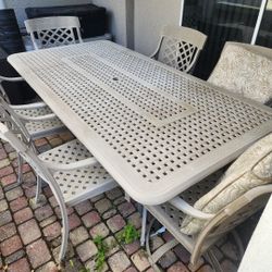 Table & Chairs.   H/D