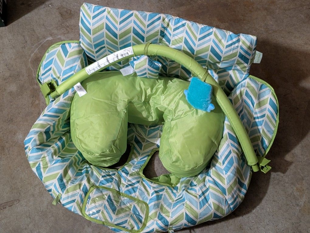 Summer Infant 2-in-1 Full Coverage Cushy Shopping Cart Cover