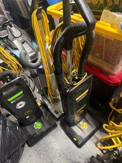 Commercial vacuum cleaners
