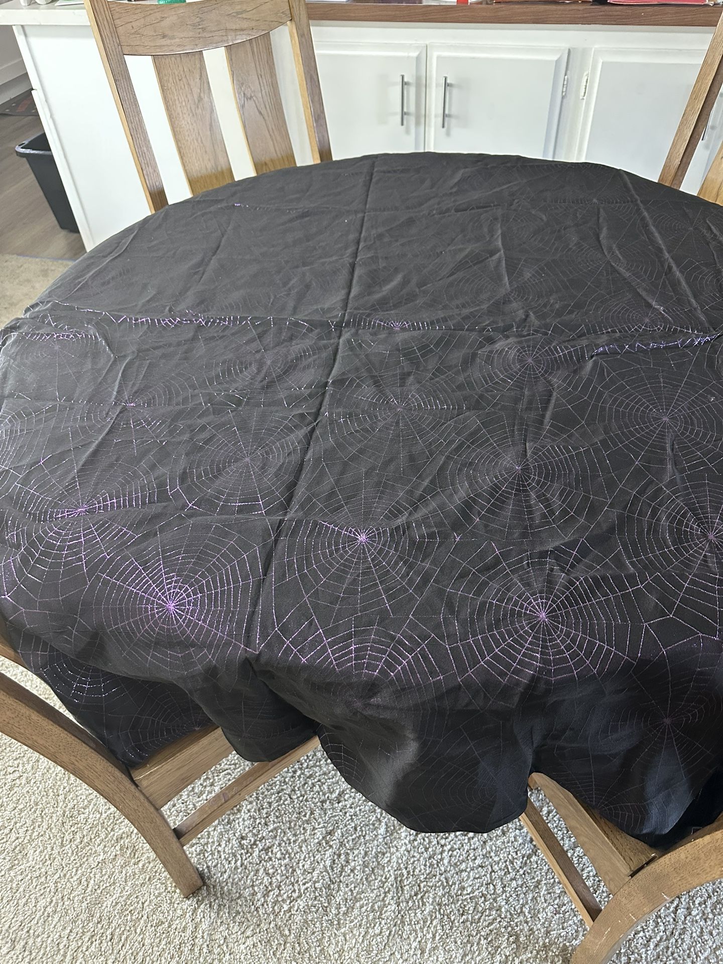 Reversible Halloween Table Cloth