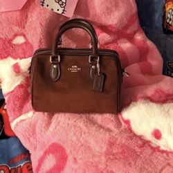 Coach Mini Suade Rowan