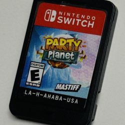 Party Planet Nintendo Switch - CARTRIDGE ONLY Tested/Works Fast Shipping T977
