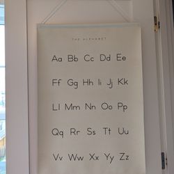 Gathre Alphabet Tapestry Hanging Poster Mat