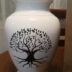 White Urns Vase