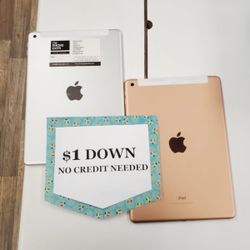 Apple IPad Pro 9.7-inch Tablet - 90 DAY WARRANTY - $1 DOWN - NO CREDIT NEEDED 