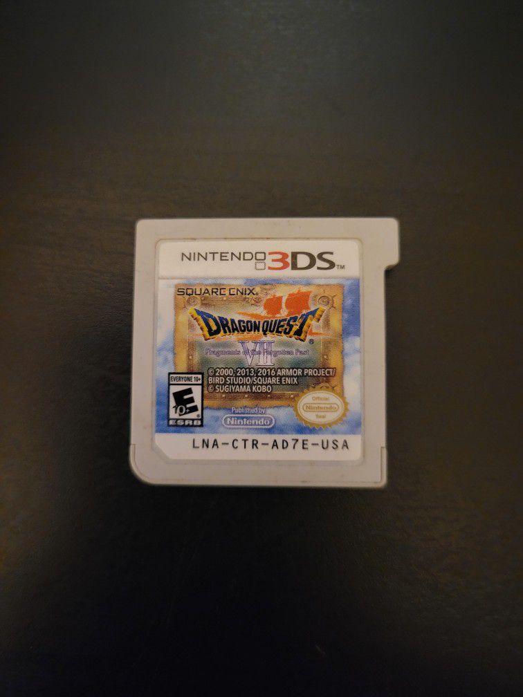 Dragon Quest 7 Nintendo 3DS Game