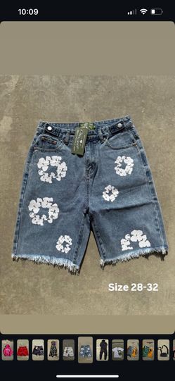 Denim Tear Shorts 