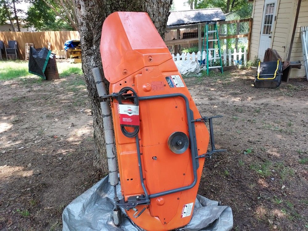 Motor Deck For Ridding Lawnmower