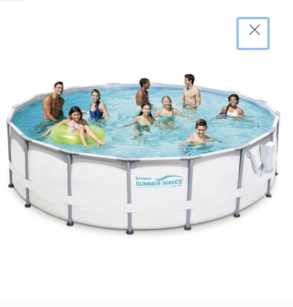 24 foot by 48 inch pool