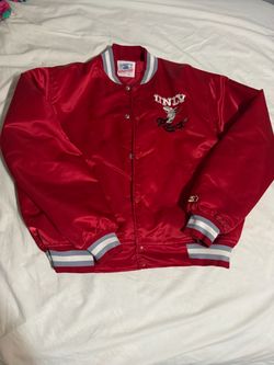 Vintage Starter UNLV Rebels Satin Bomber Jacket size XXL