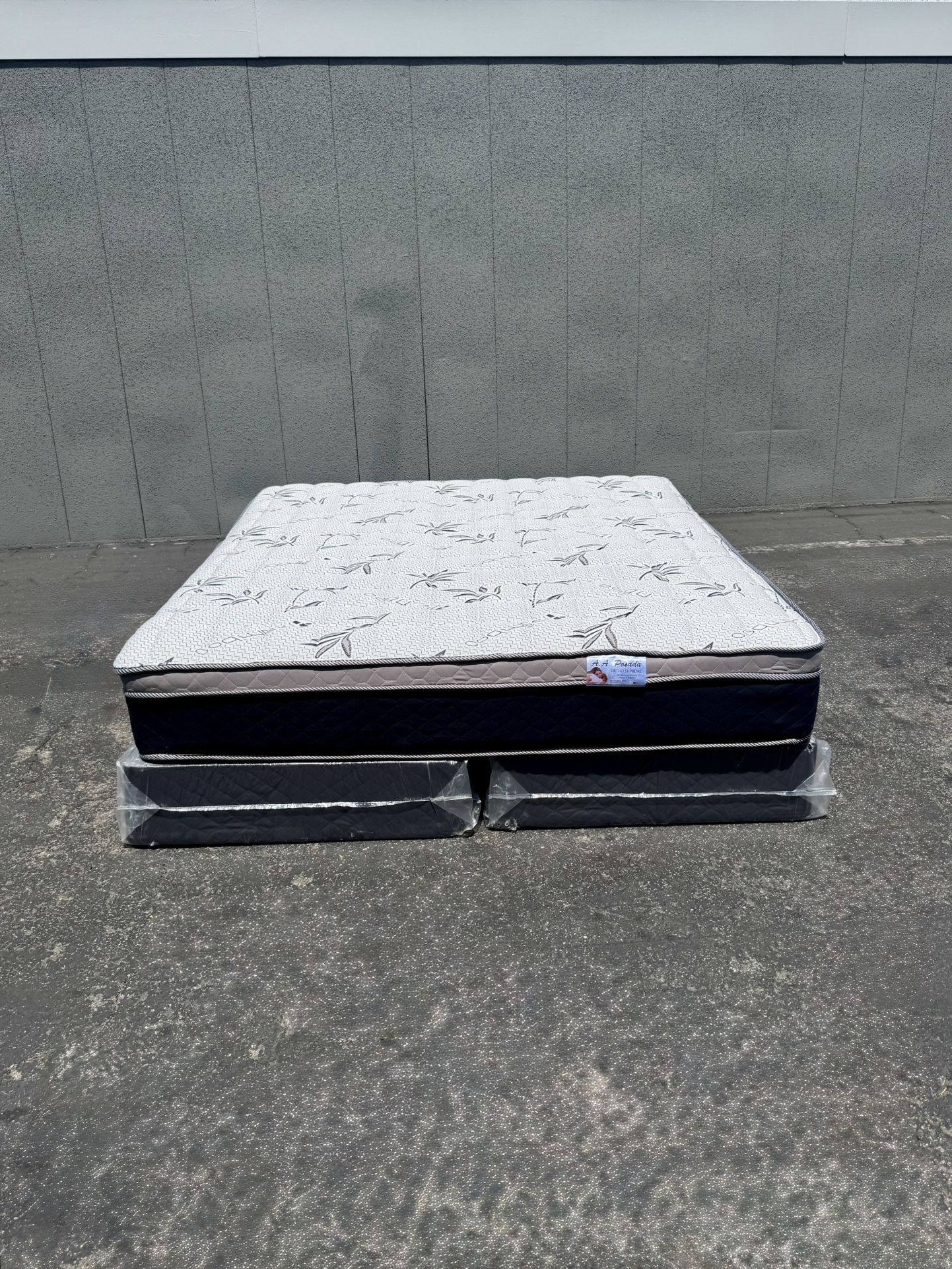 King Mattress And Box Spring Bamboo