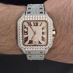 Moissanite WATCH LAB DIAMONDS ICE OUT