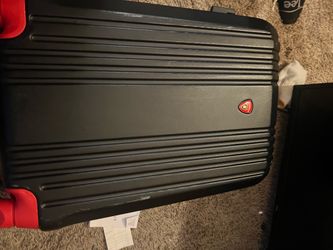 Dark Gray Hard Shell Carry-On Luggage