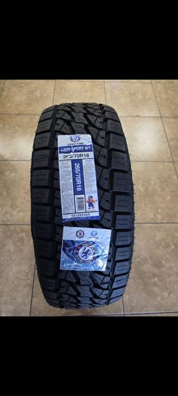 265/70/16 All Terrain Tires New