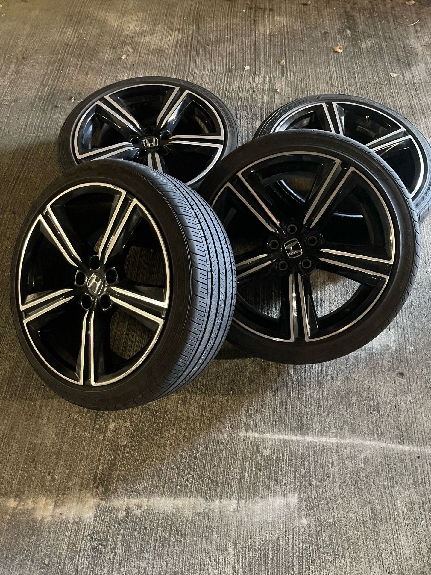honda rims and tires 5x114.3
