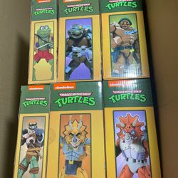 NECA TMNT 2 PACKS