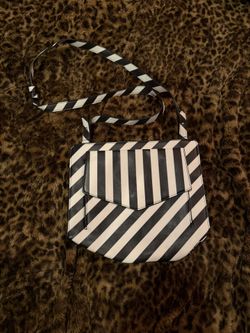 Striped Purse
