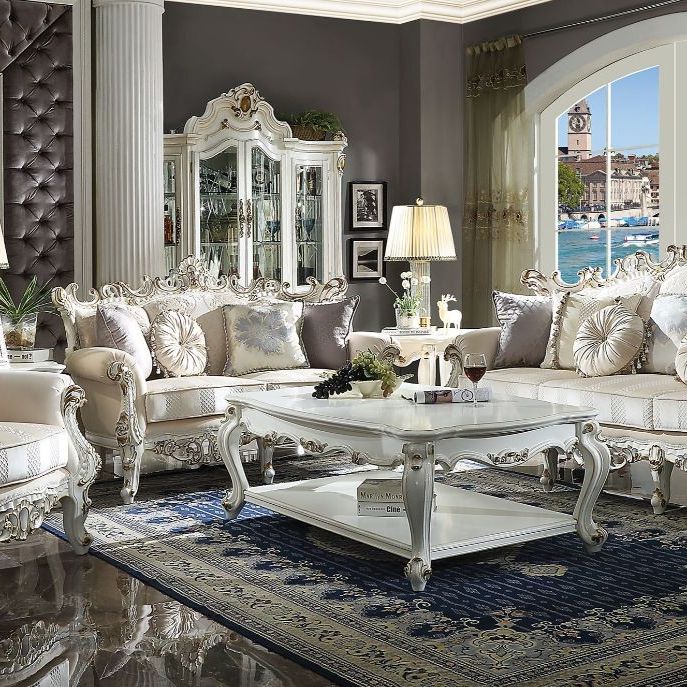 3-piece colonial style sofa set 