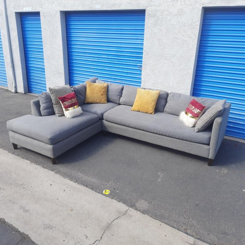 Sectional Couch Gray π Very Clean π Like New π