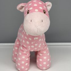 Baby Gund Lolly & Friends (contact info removed) Pink Polk Dot Stuffed Animal Plush