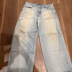 Discontd Baggy Jeans