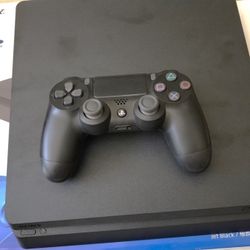 PlayStation 4 Slim Console with Controller