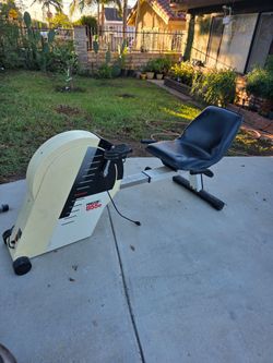 Precor 855e recumbent exercise bike.