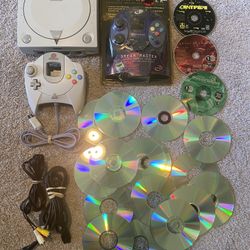 Sega Dreamcast + 20 Games (read Description)(hablo Espanol)