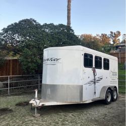 2016 Trailswest 3 Horse Trailer 