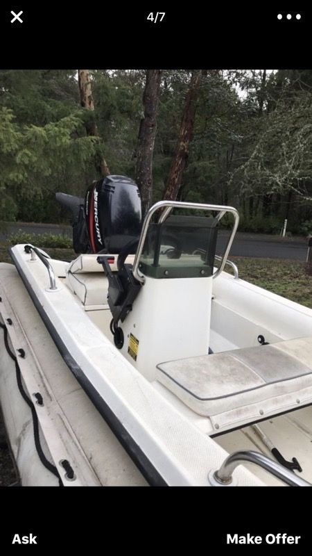 Rendova 14’ yacht tender with 50 HP four stroke Mercury motor for Sale ...