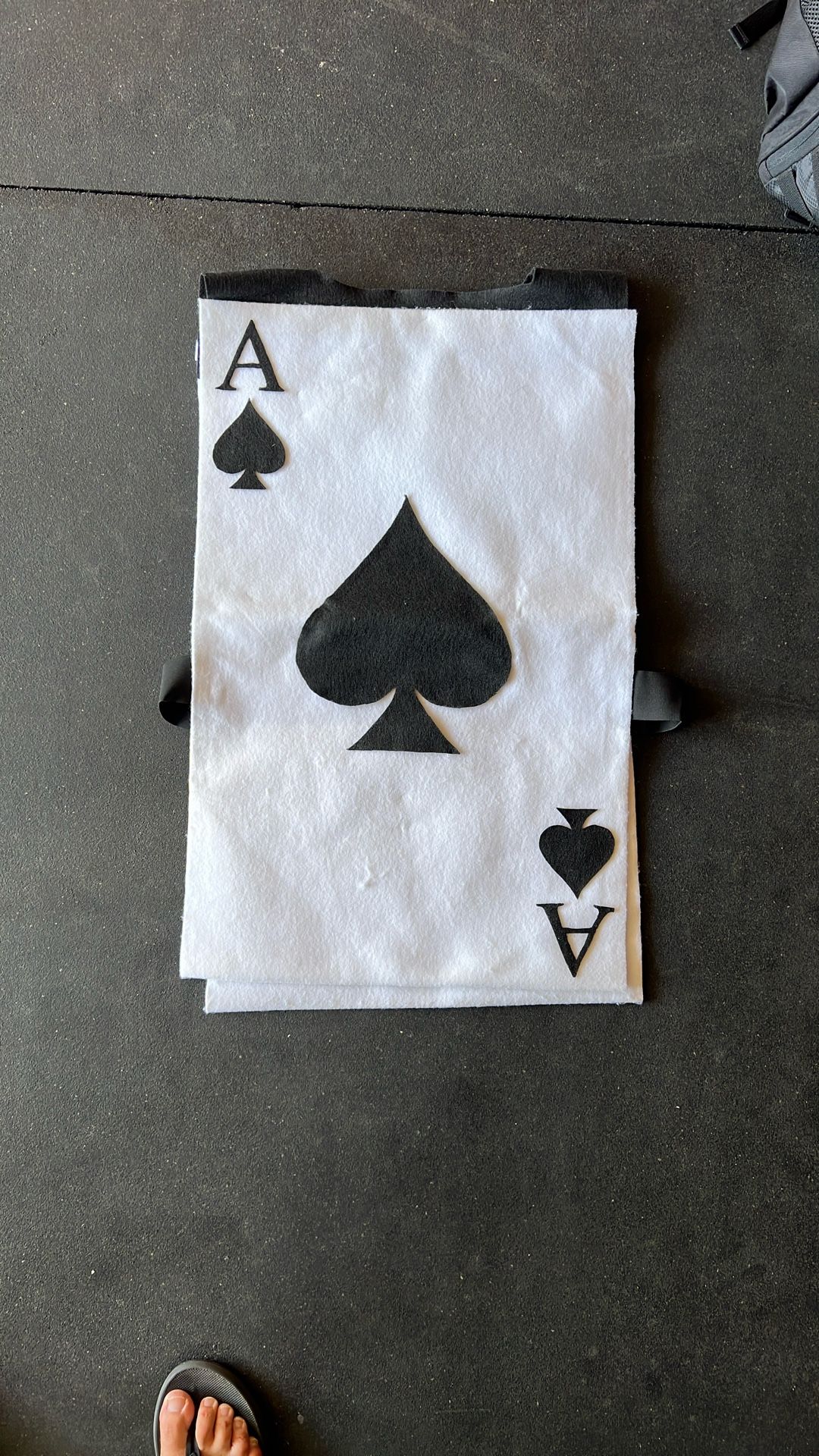 Kids Ace Of Spades Costume - Alice In Wonderland