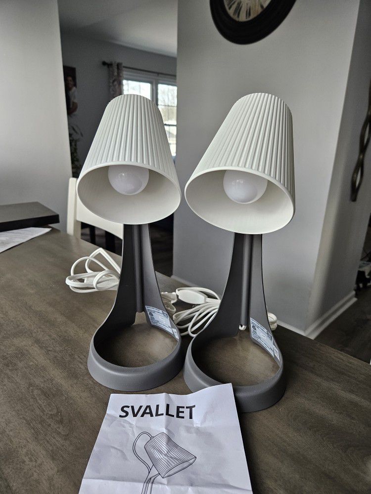 2 IKEA lamps