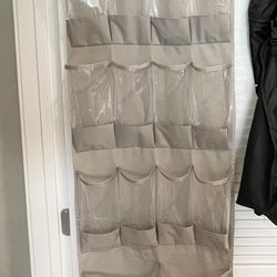 over-the-door shoe organizer
