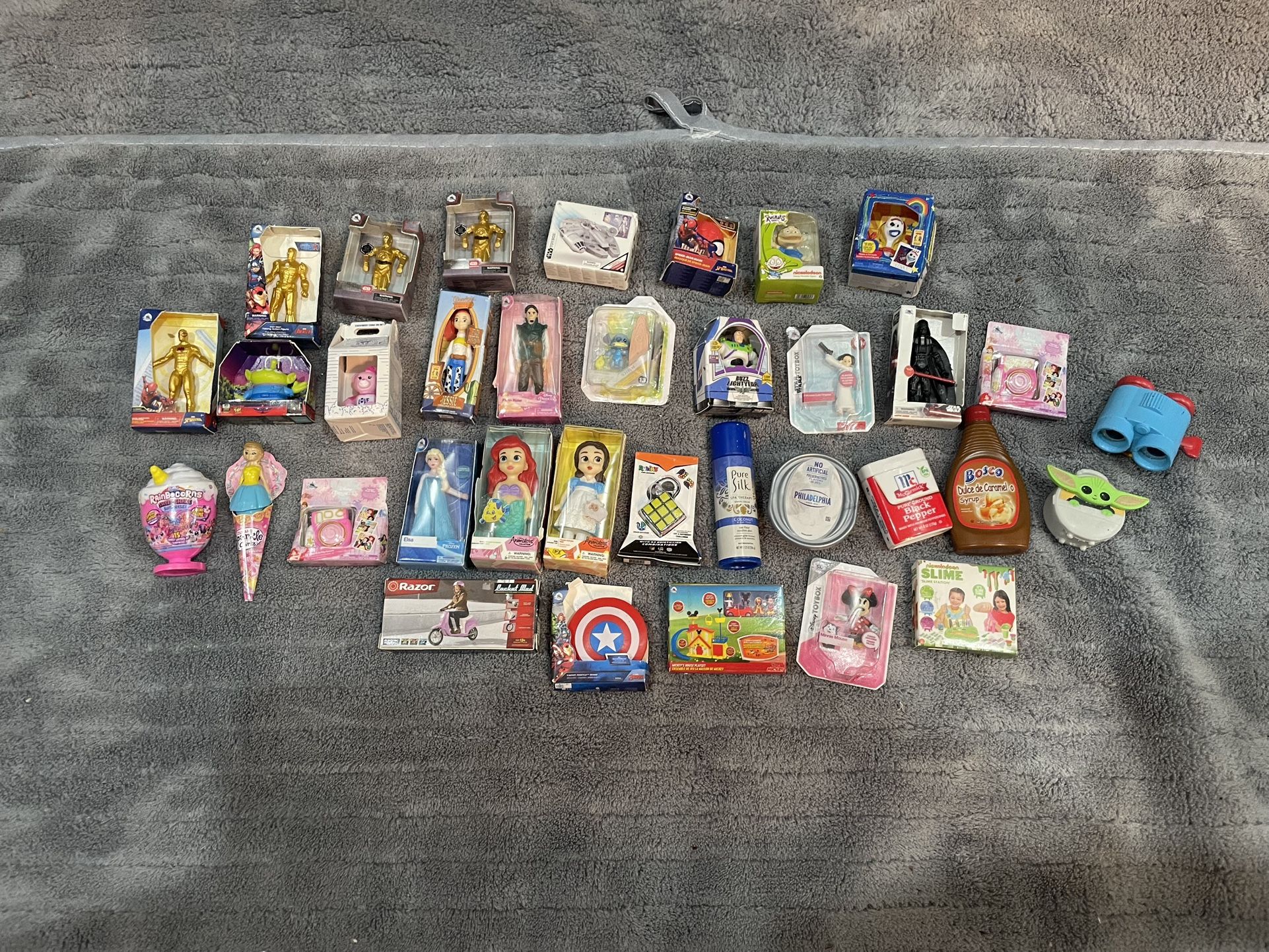 Zuru Mini Brands Marvel Food Lot - 33 Pieces Star Wars Toy Box Princess