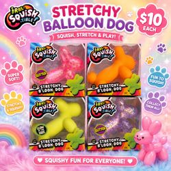Strechy Ballon Dog Squish