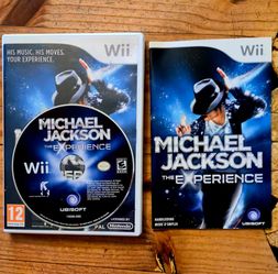 Nintendo Wii Michael Jackson The Experience game. Complete With Manual. U.S version