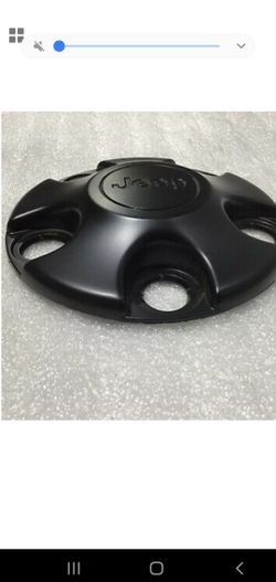 OEM Jeep Center Hub Cap Matte Black