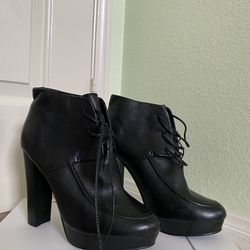 Kelsi Dagger’s “Evonna” Leather Booties