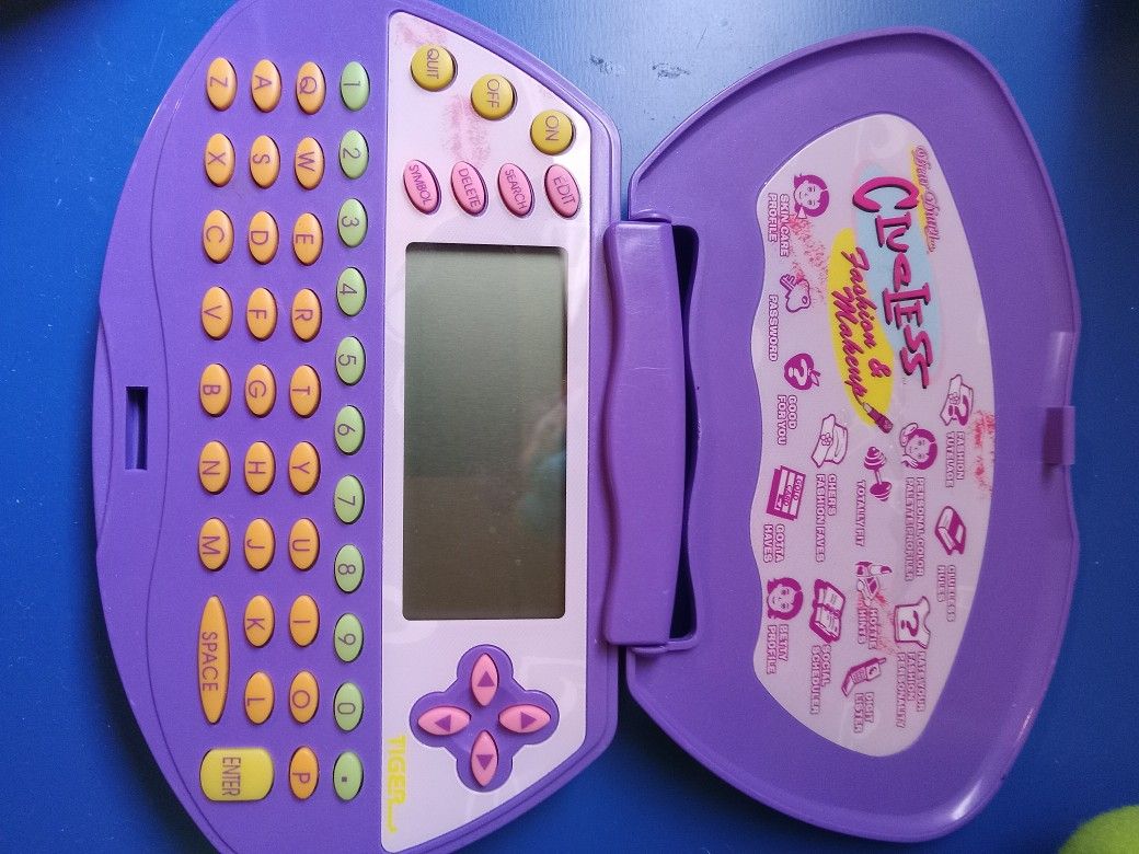 Vintage 1997 Tiger Dear Diary Clueless Fashion and Makeup Organizer