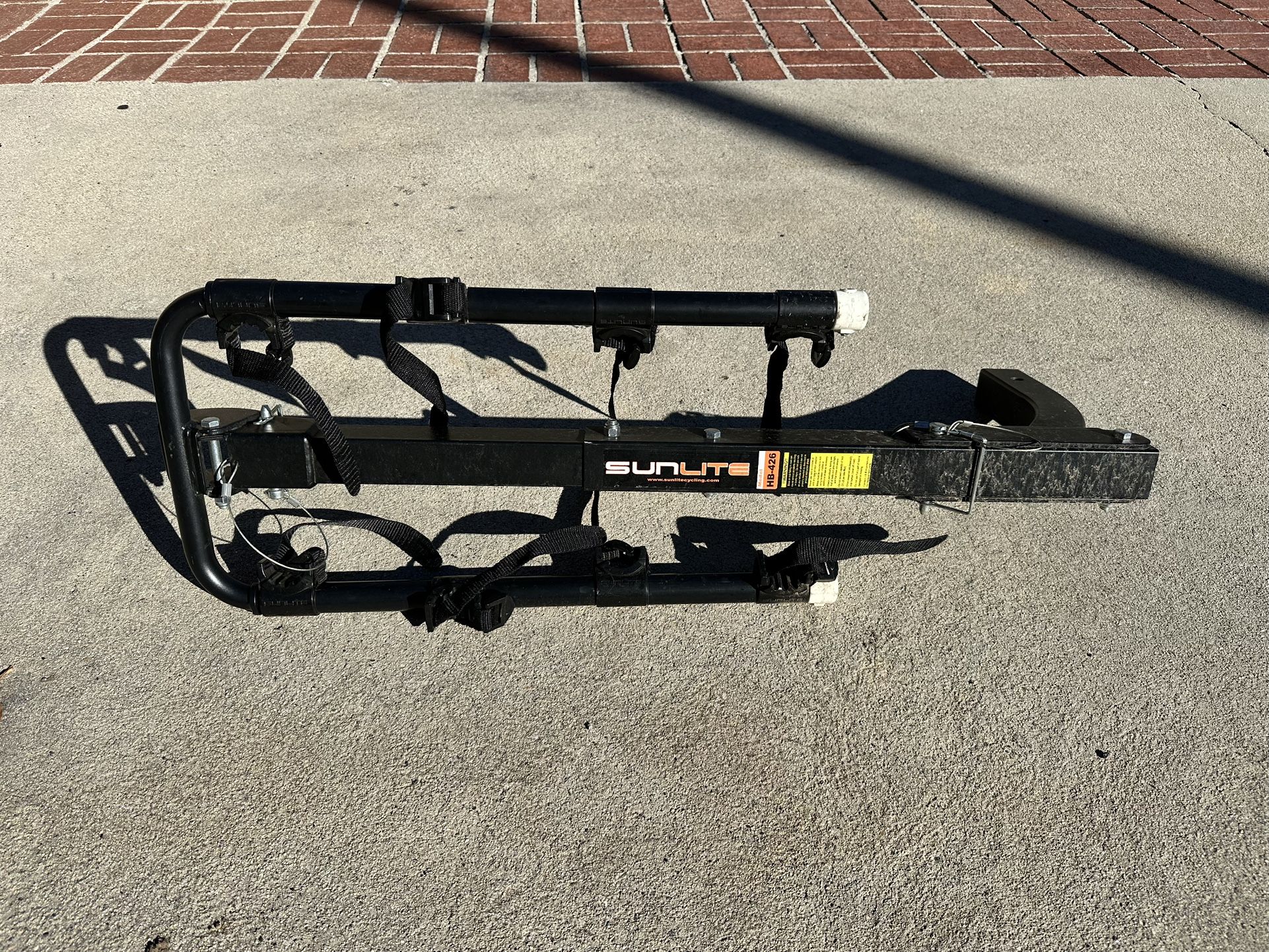 SUNLITE HB-426 RECEIVER RACK FOR BIKES