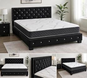 NEW FULL KING SIZE BED WITH MATTRESS INCLUDING FREE DELIVERY PAY UPON ARRIVAL