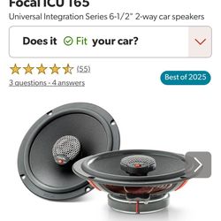 Focal ICU 6.5” Door Speakers