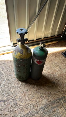 Oxygen and Acetylene Bottles