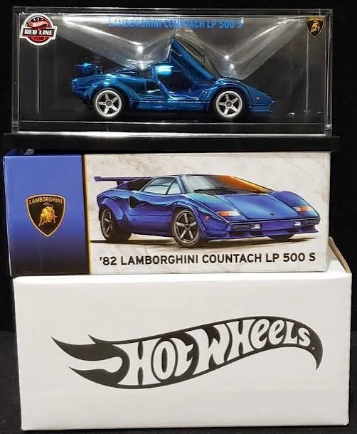 Hot Wheels RLC 82 LAMBORGHINI COUNTACH LP500 S