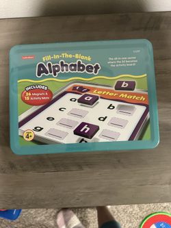 Magnetic Alphabet Game