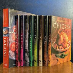 Williams-Sonoma Cookbook Bundle (9 Hardcover Books) – Great Condition!