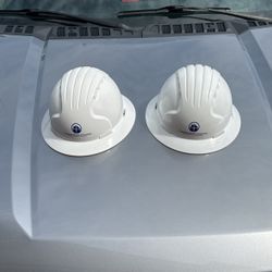 2 Brand New Hard Hats 