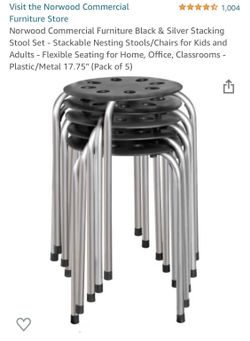 Stools 5 Pcs NEW